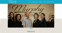 Desktop Screenshot of murphydental.org